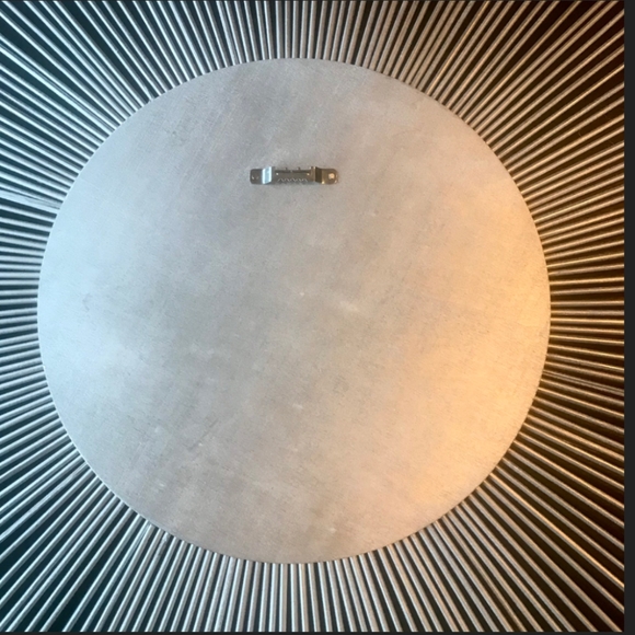 Large 35" Silver Sunburst Mirror with Gems Decorative Wall Mirror - Picture 9 of 10